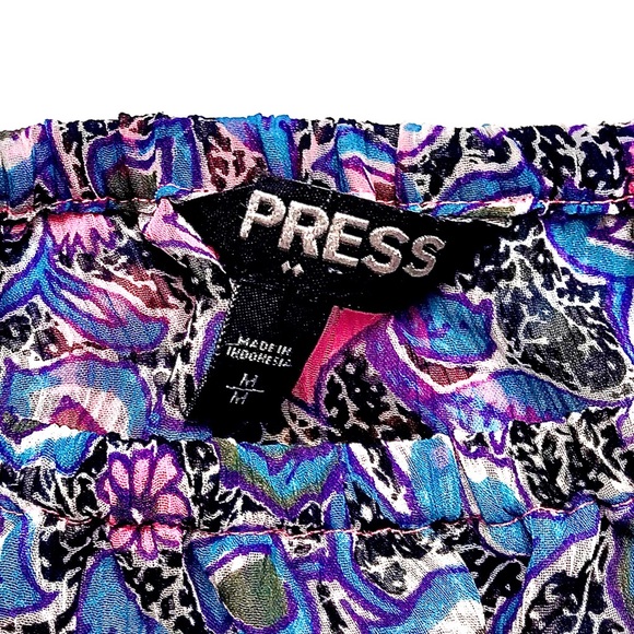 EXPRESS Off-the-Shoulder Floral Top, Size M - Picture 7 of 7